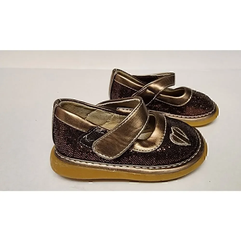 Squeaky Feet/Lanie Cakes Little Girls Sandals Size 4/5 Lots of 4